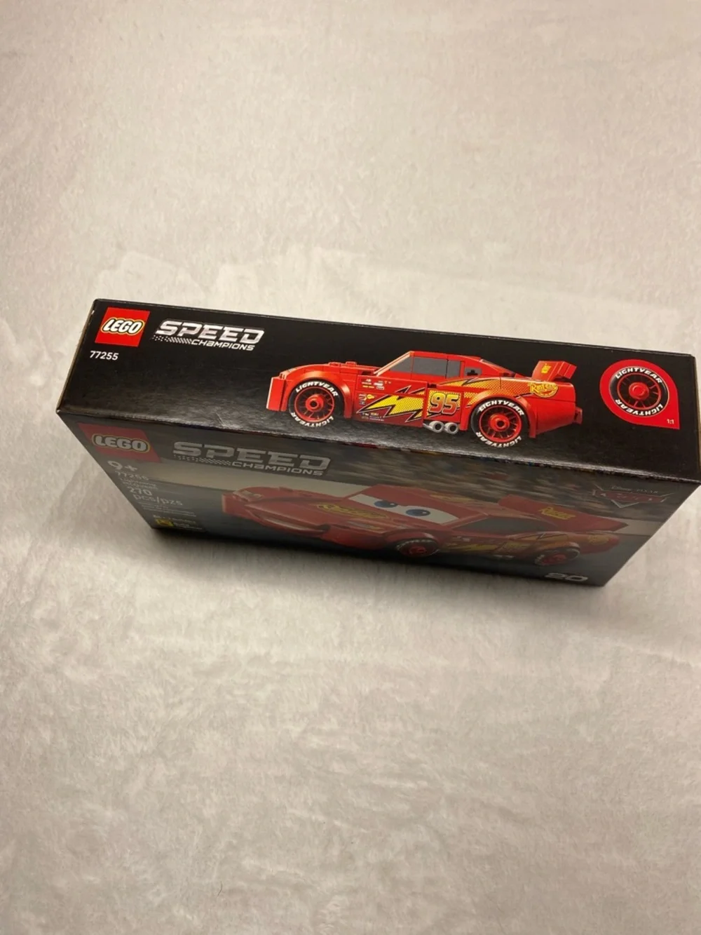 LEGO 77255 Speed Champions Lightning McQueen Disney Pixar Cars (270 Pcs) - NEW